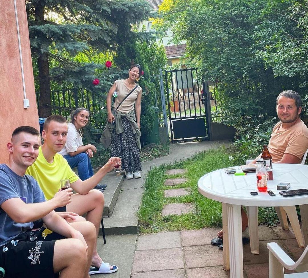 Budapest Garden Hostel Exteriör bild